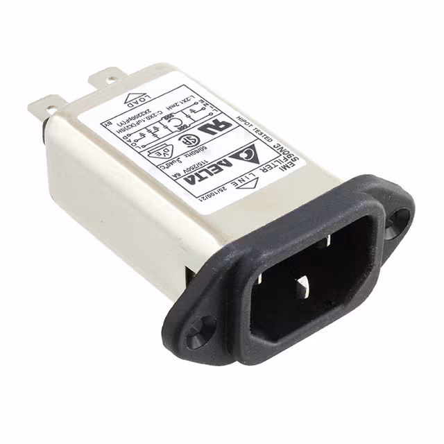 06GKEG3E Delta Electronics  Power Entry Modules (PEM)